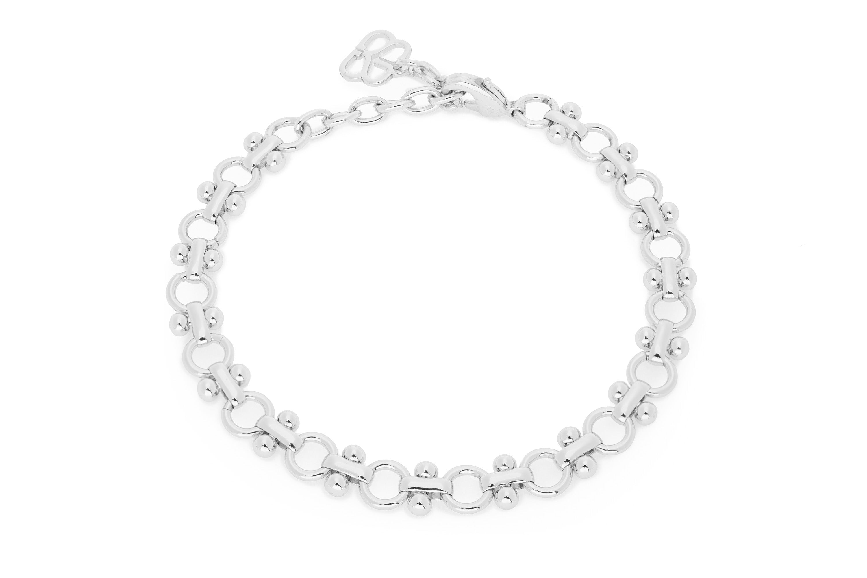 Infinate Silver Chain Bracelet