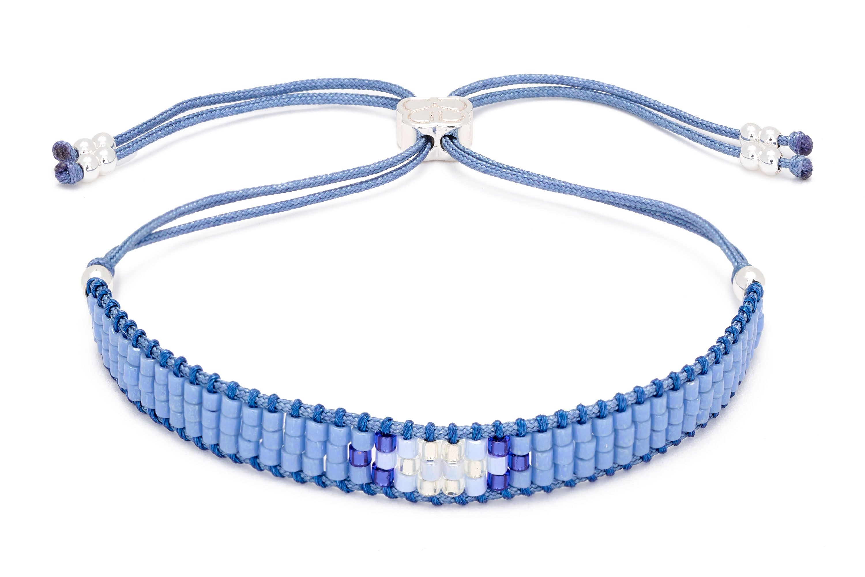 Bracelet_Jump_ Blue_ sILVER