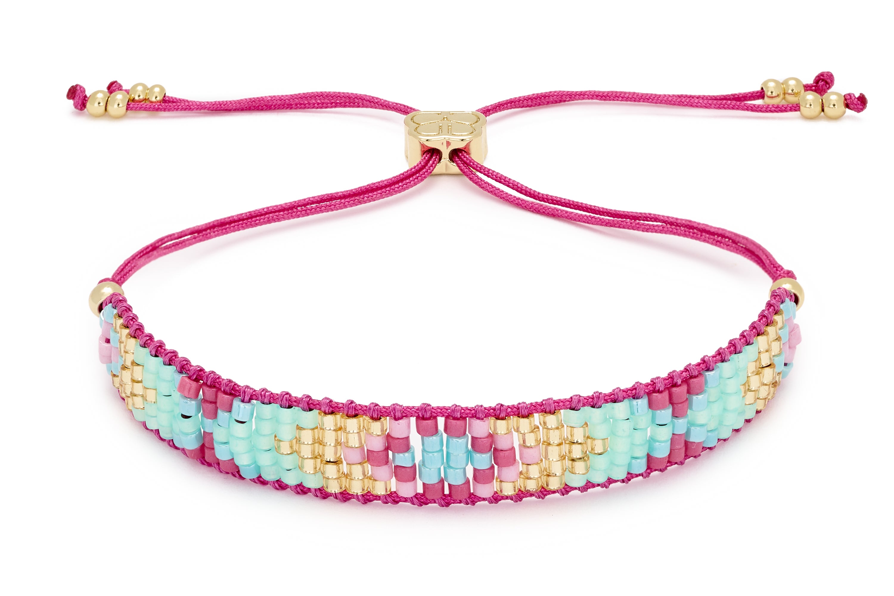 Magic Pink Friendship Beaded Bracelet