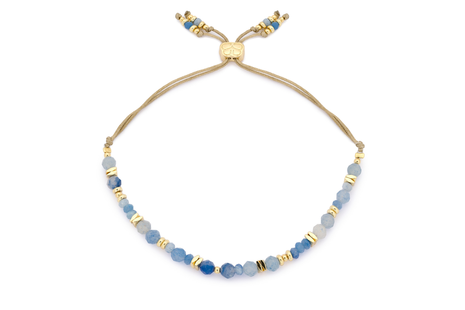 Bliss Blue Aventurine Gold