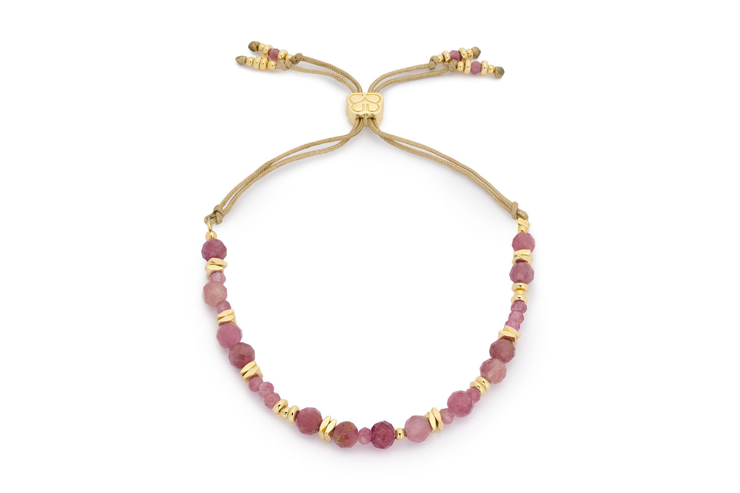 Bliss Pink Tourmaline Gold