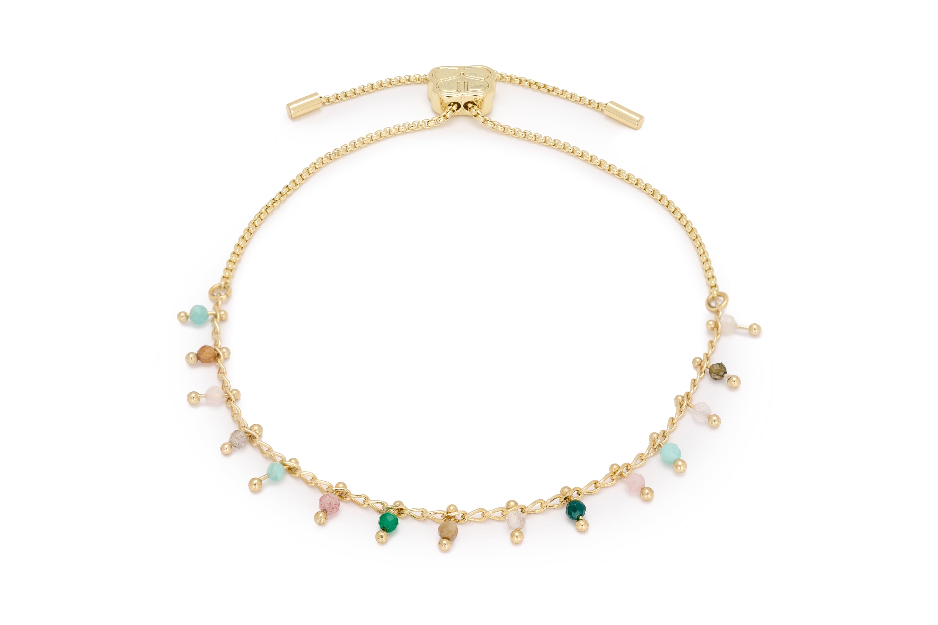 Aloha Tourmaline Gold Bracelet