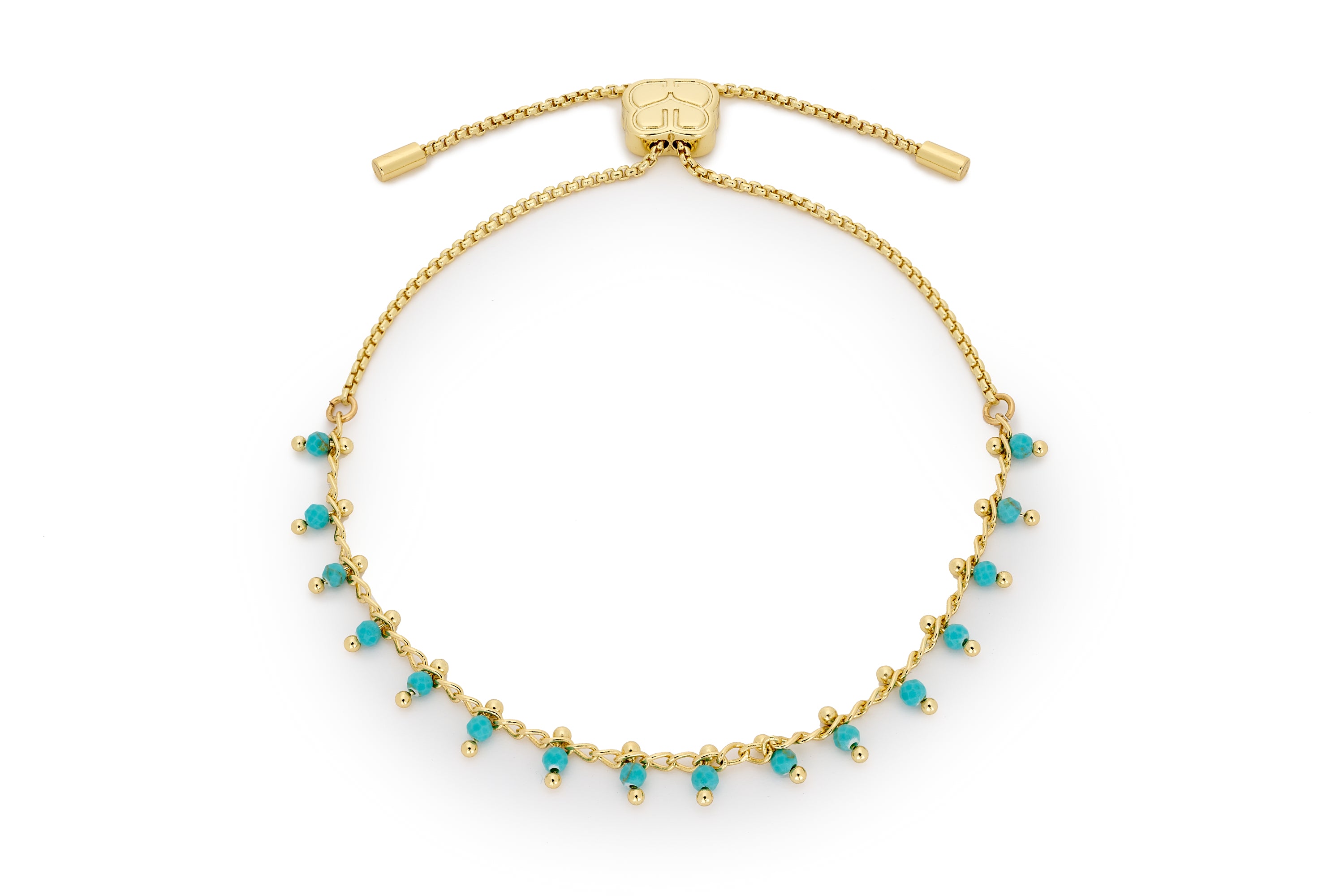 Aloha Turquoise Gold Bracelet