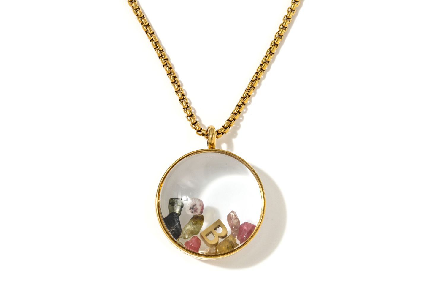 Leilani Locket #gemstone_tourmaline