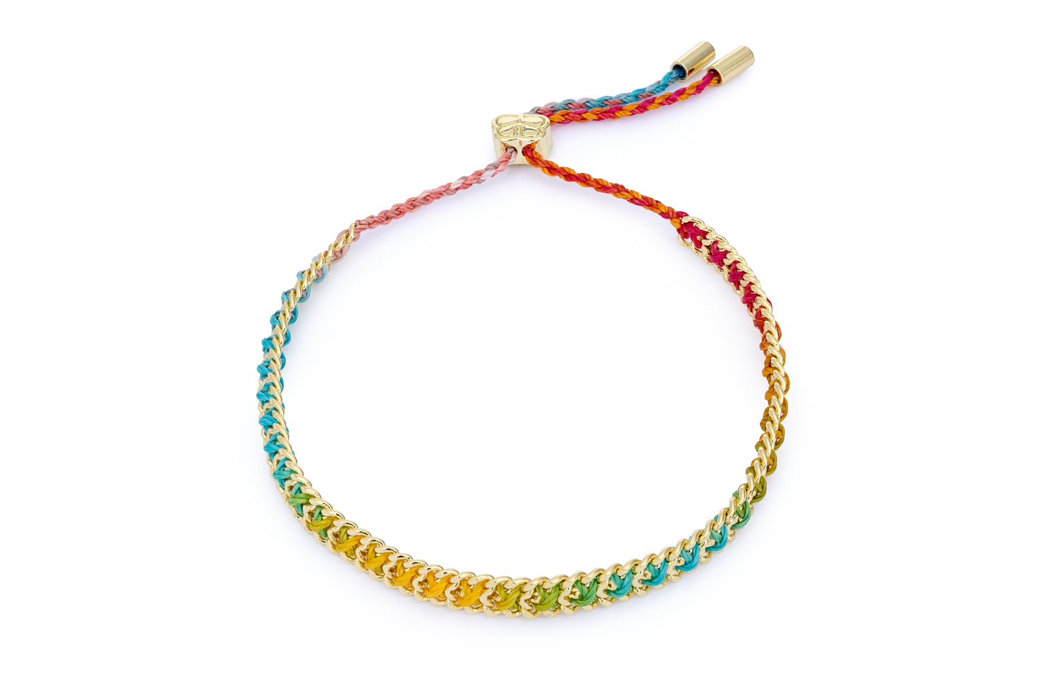 Lilia Rainbow Ombre Gold Bracelet