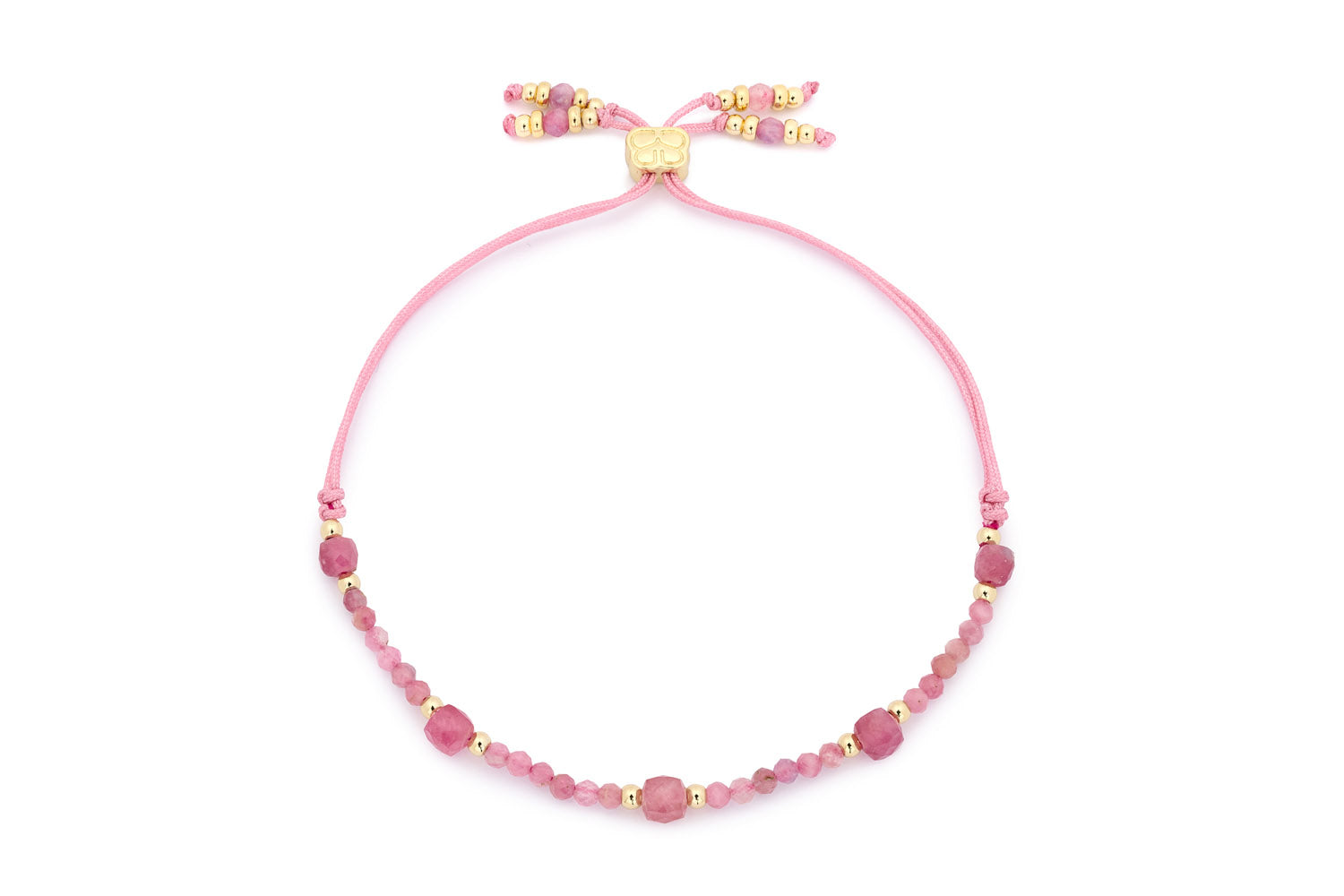 Meadow Pink Tourmaline Gold