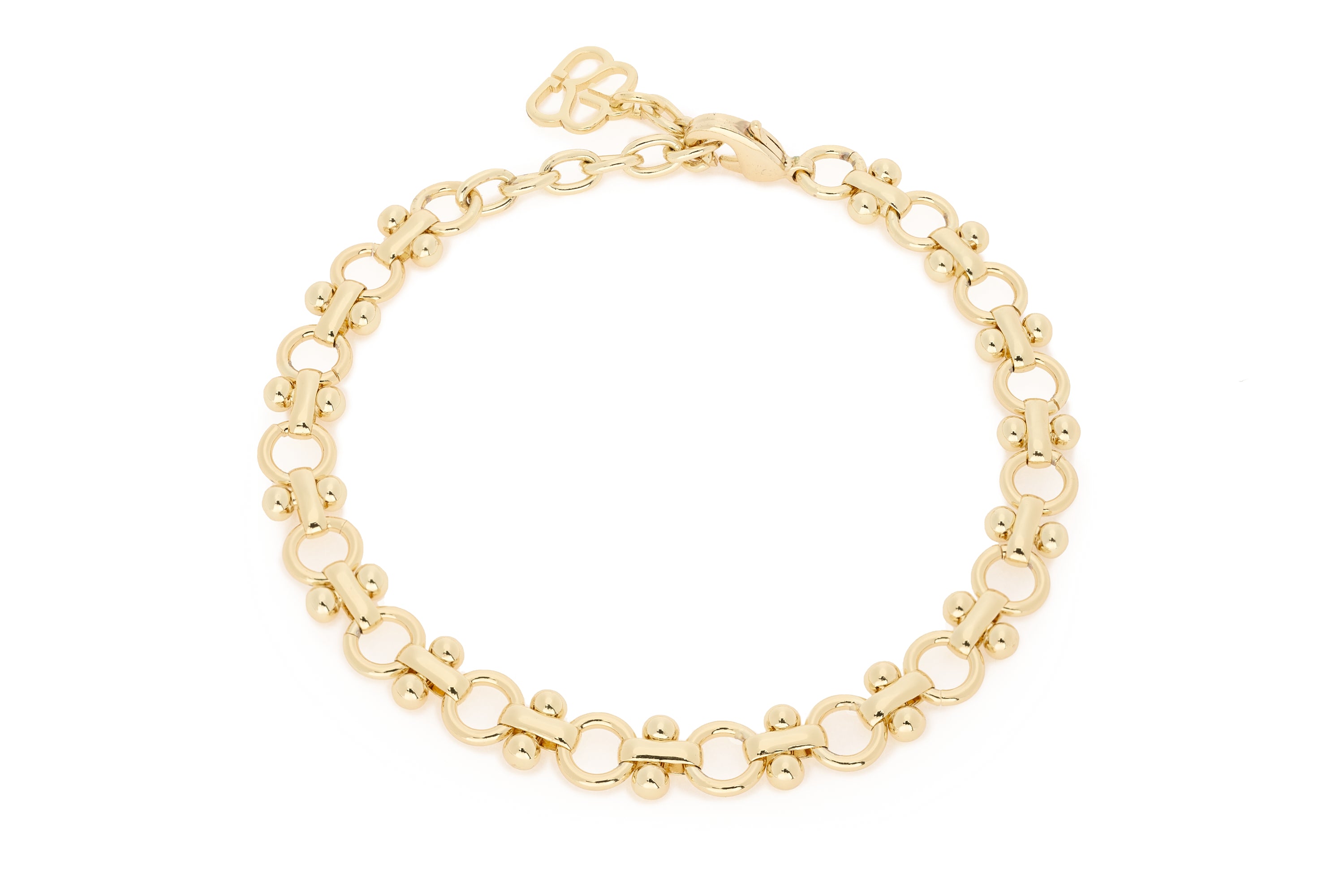 Palawan Champagne Gold Stacking Bracelet