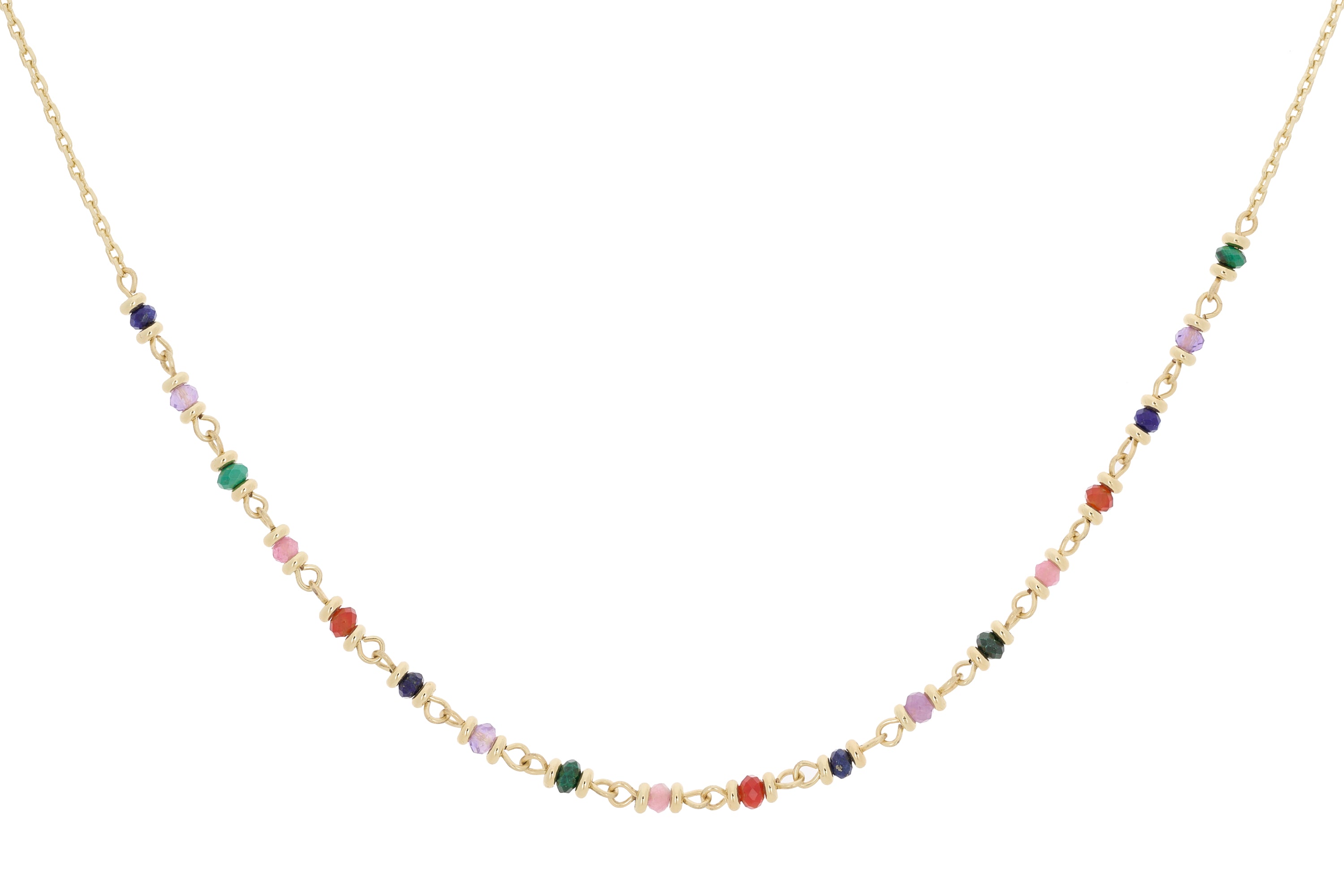 Panacea Bright Multi Gemstone Necklace