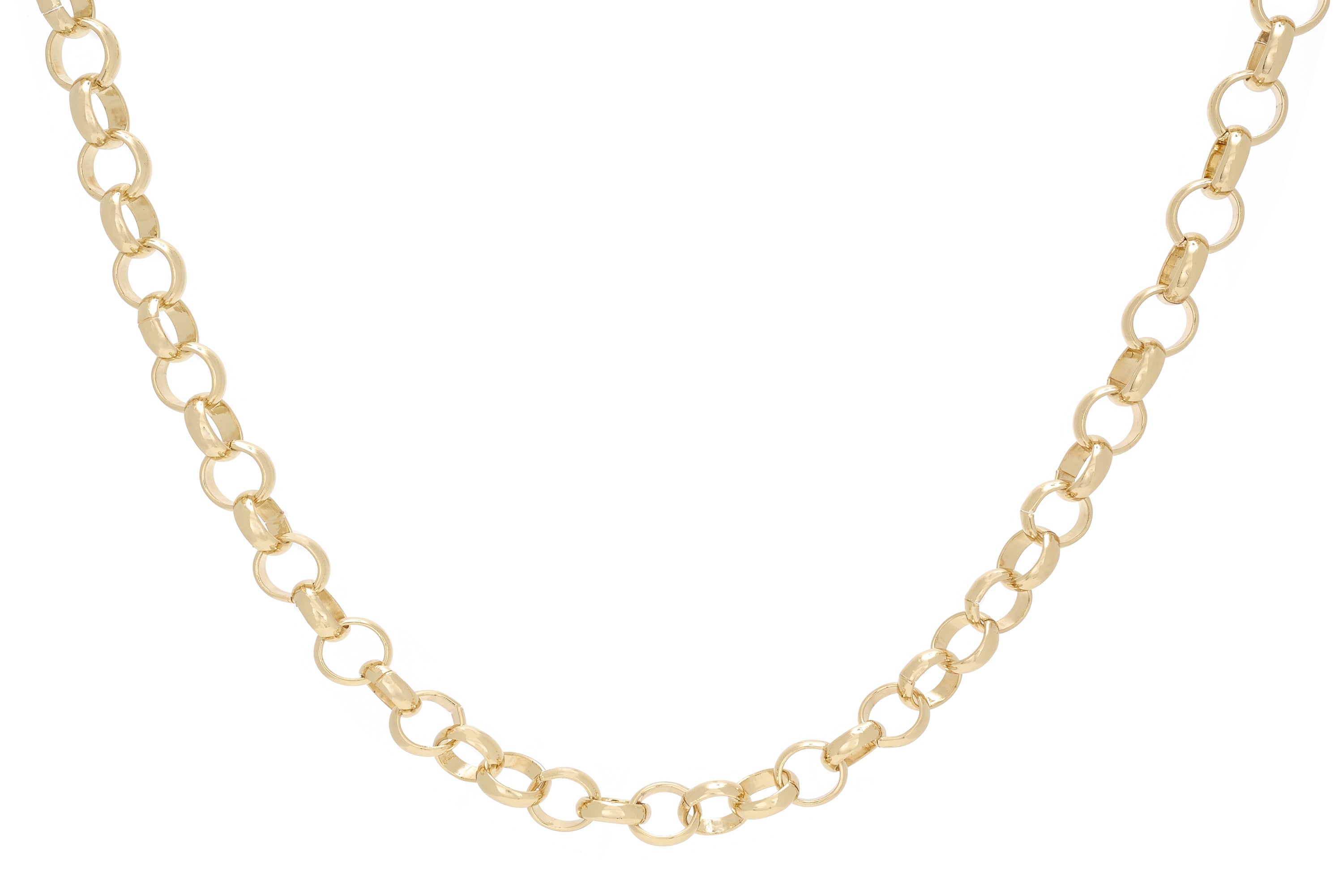 Sif Gold Chunky Chain Medium Length Necklace