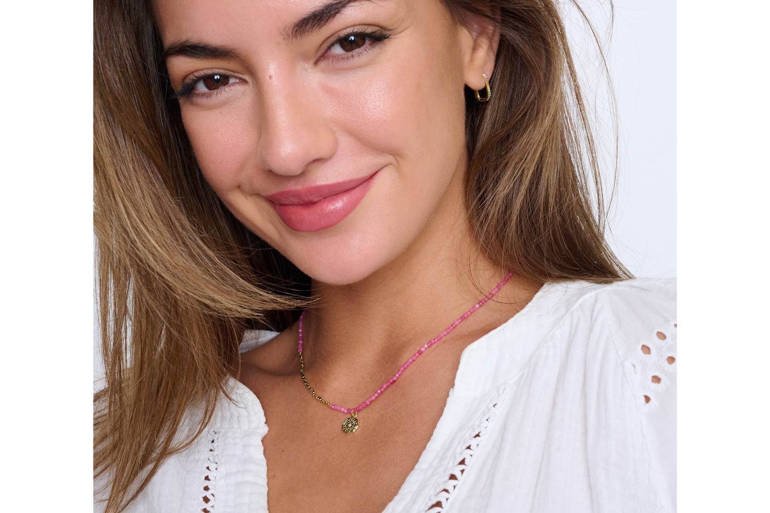 Bia Hot Pink Necklace