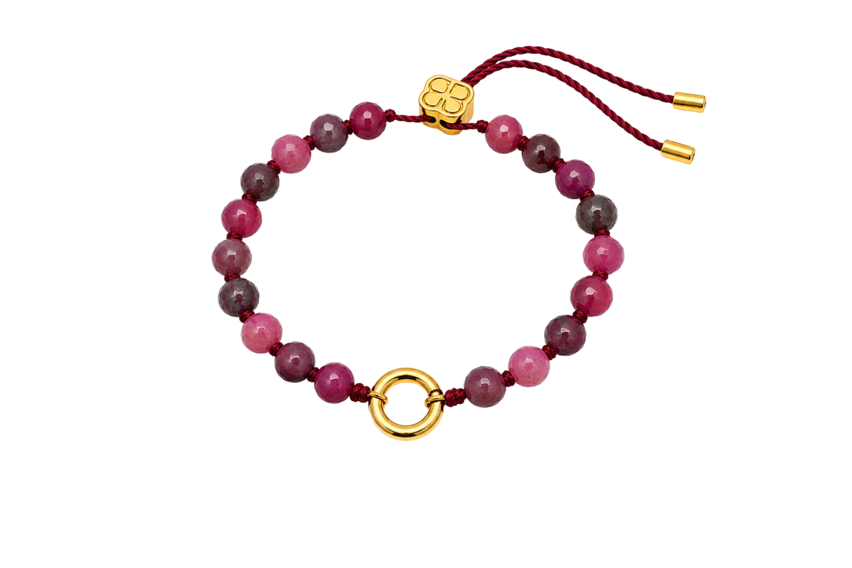 Soraya Ruby Gold Bracelet SS