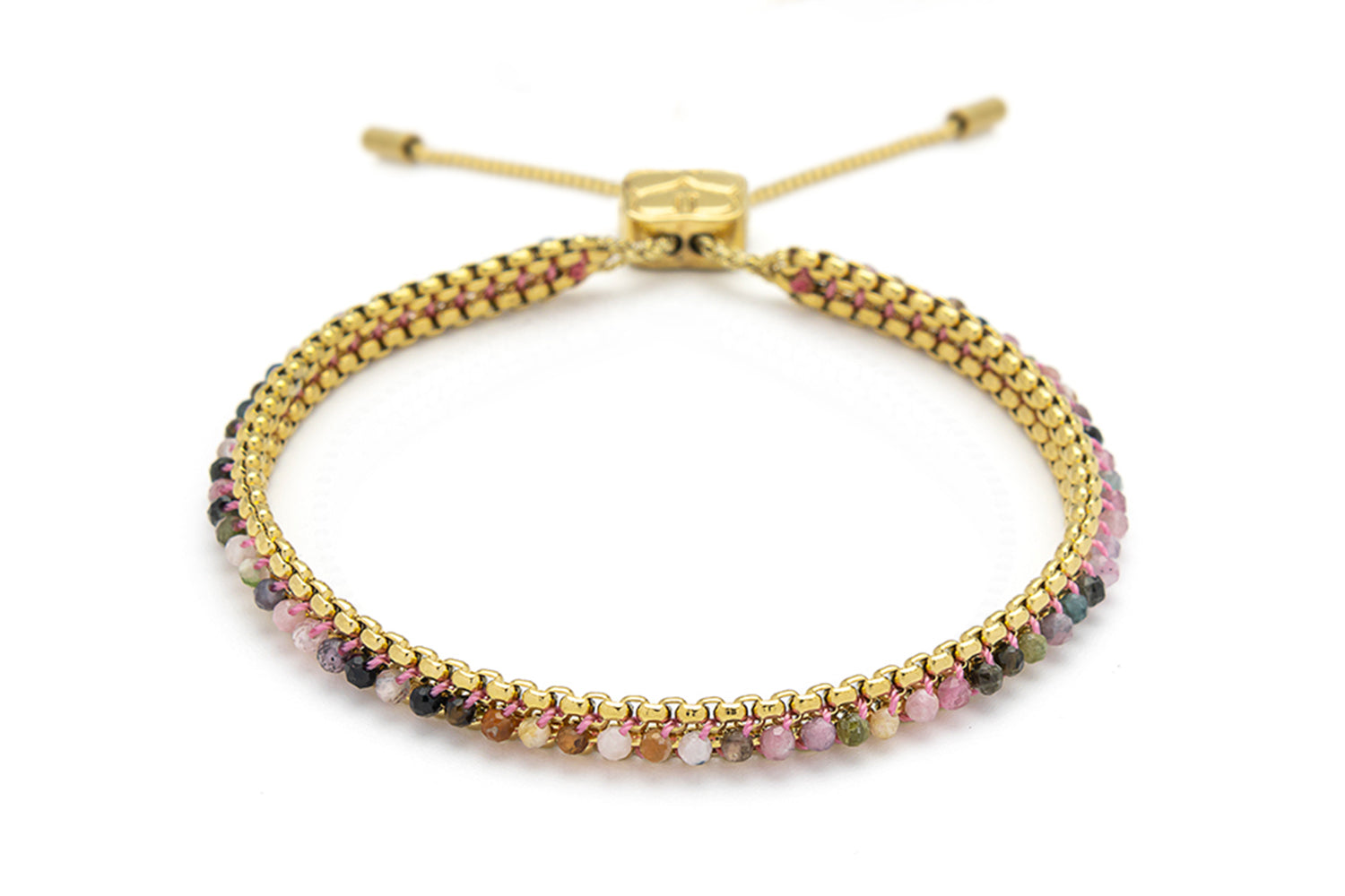 Zena Tourmaline Gold Bracelet