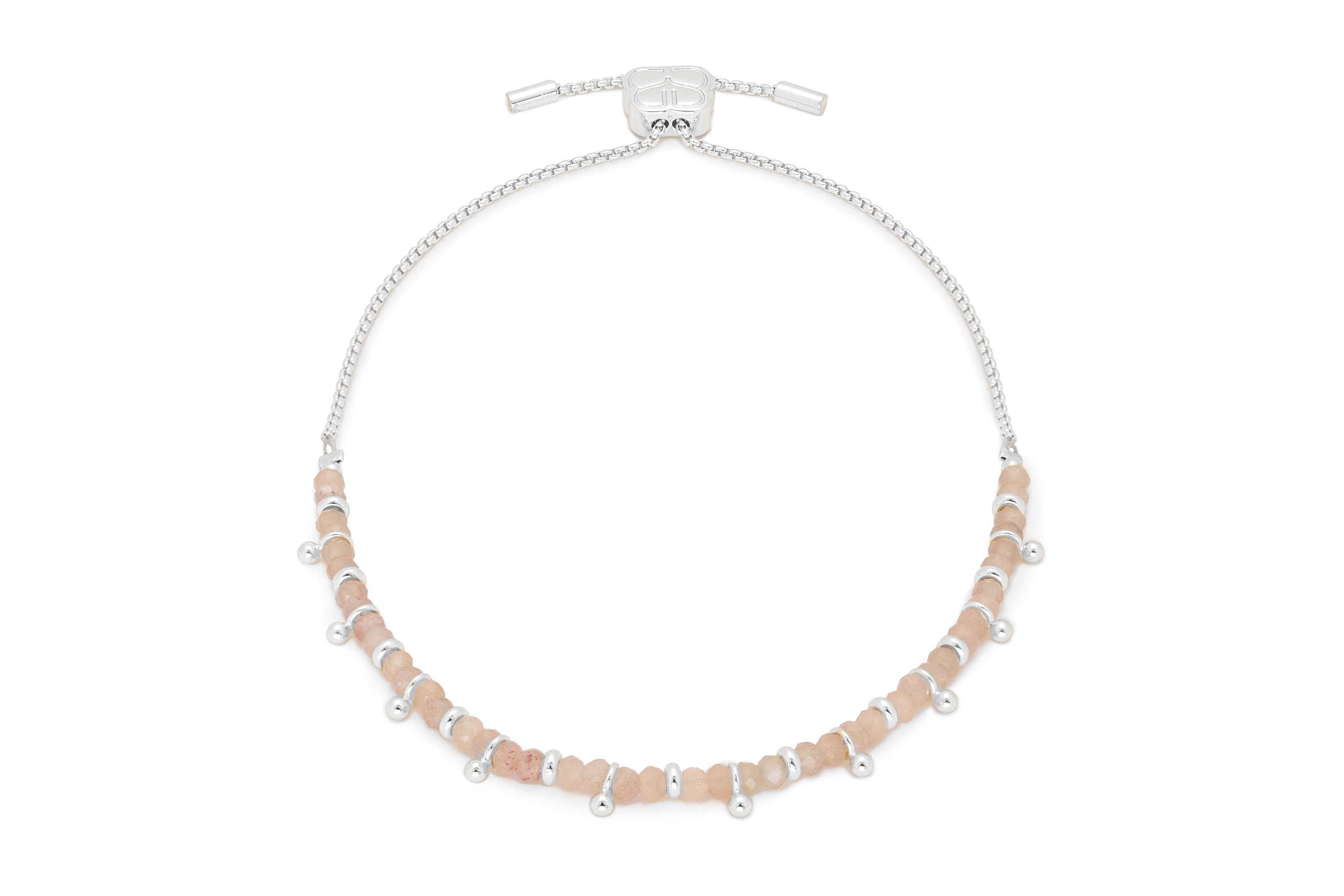 Harmony Sunstone Silver Bracelet