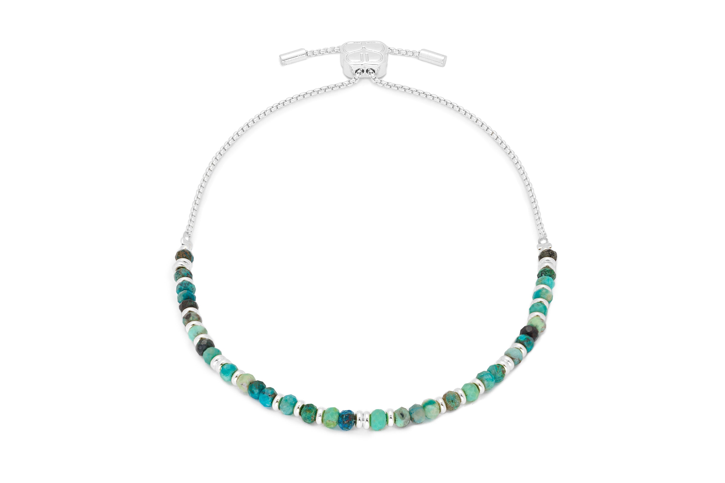 Mystical Azurite Silver Bracelet