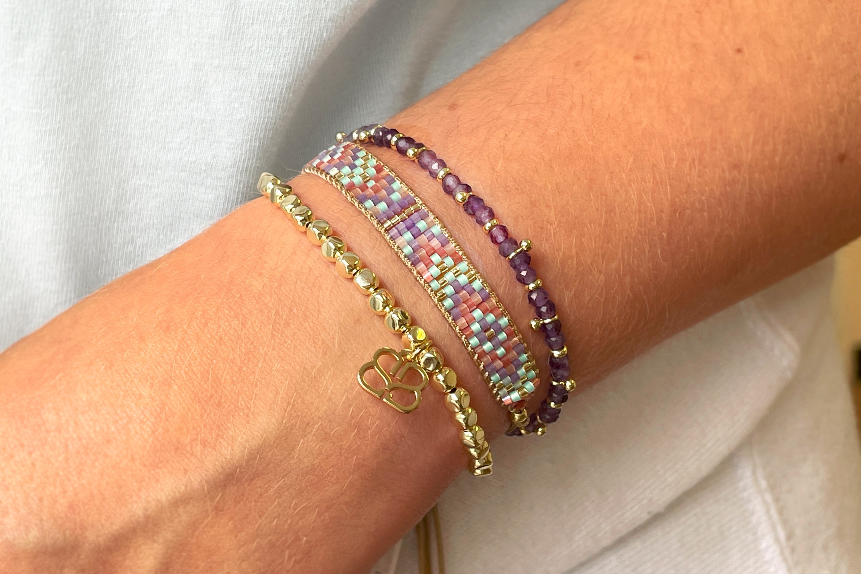 Lollipop Beaded Friendship Bracelet