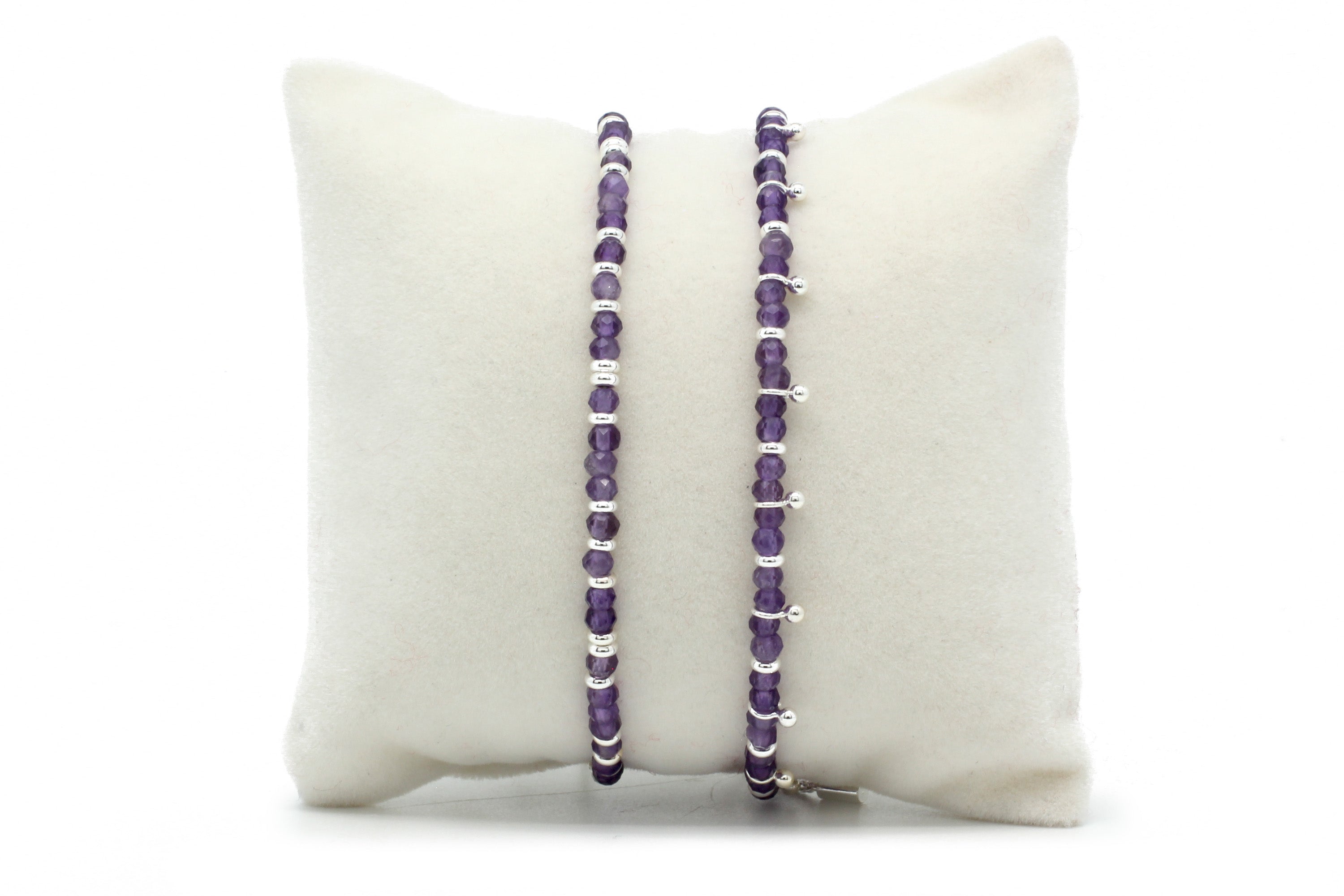 Serenity Amethyst Bracelet Stack