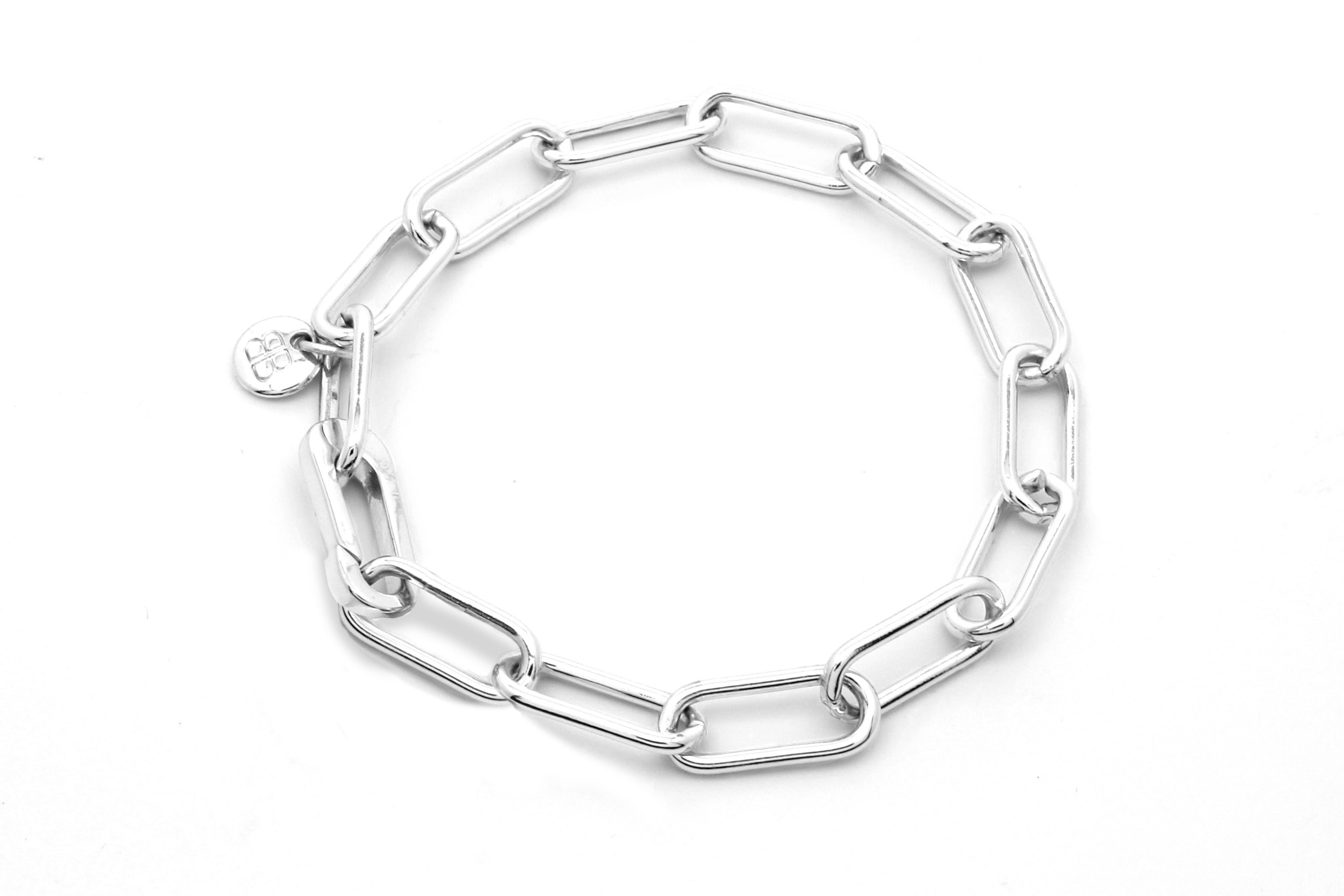 Ukelele Silver Chain Bracelet