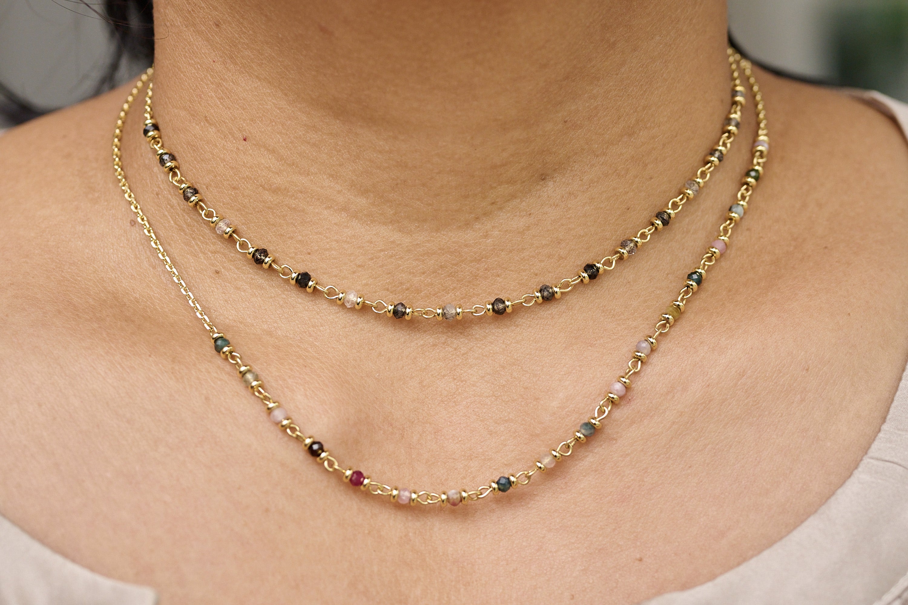 Panacea Tourmaline Gemstone Necklace