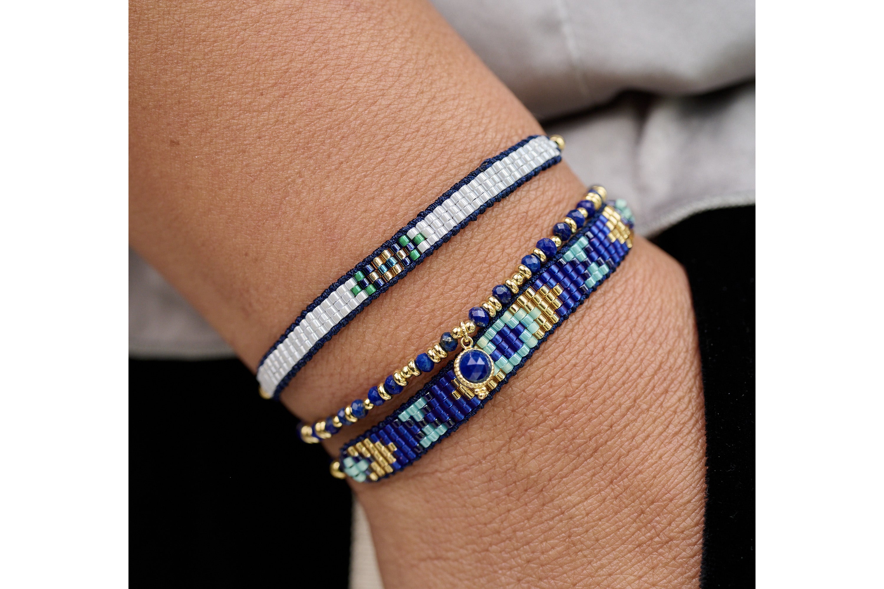 Magic Royal Blue Friendship Beaded Bracelet