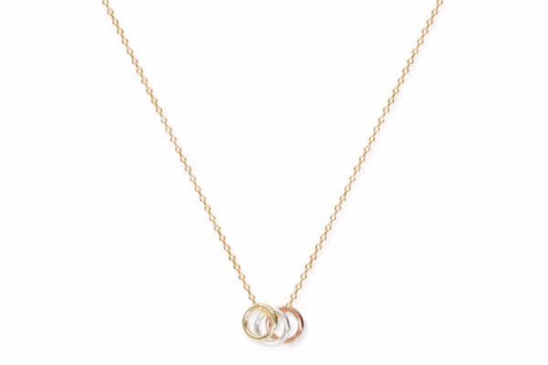 Albarino Gold Russian Ring Necklace