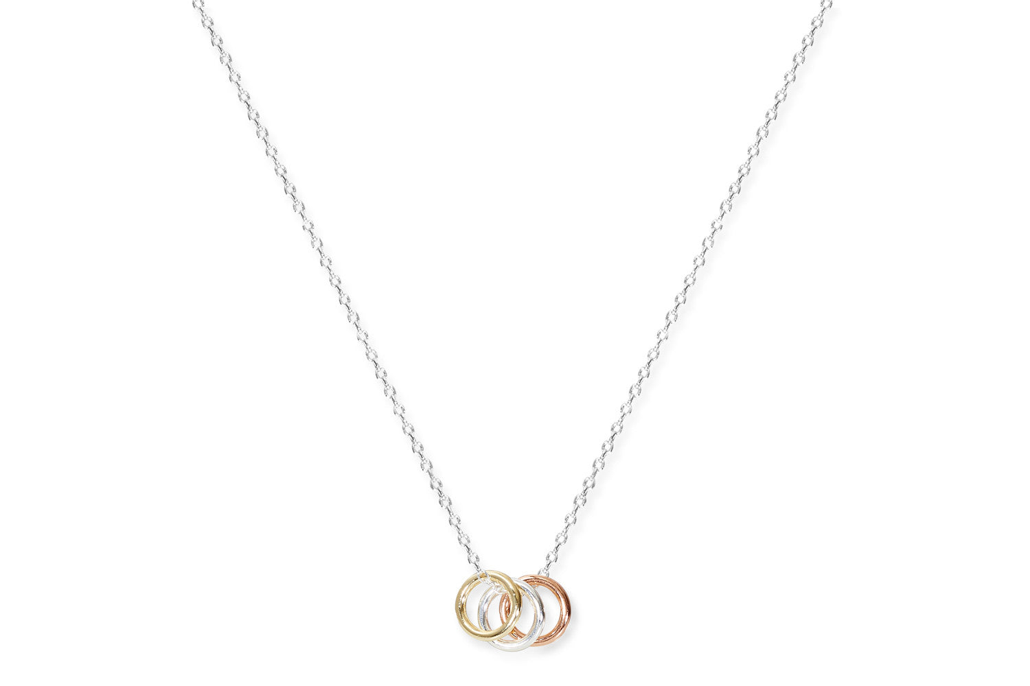 Albarino Silver Russian Ring Necklace