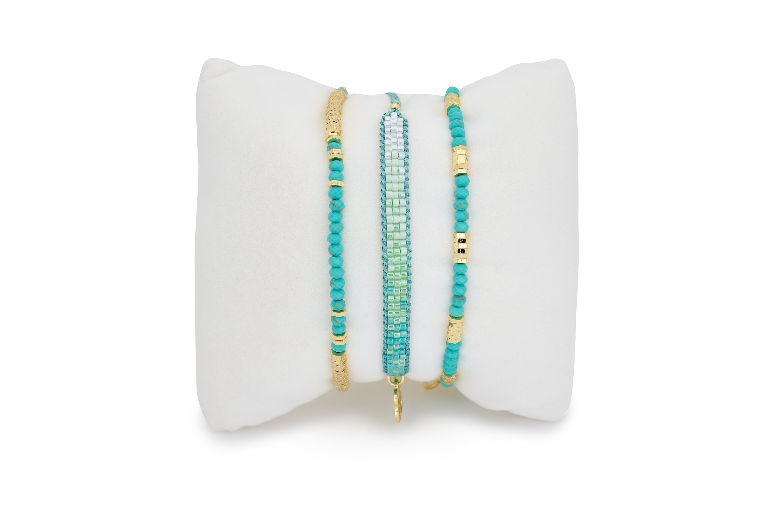 Leros  3 Layer  Bracelet Stack