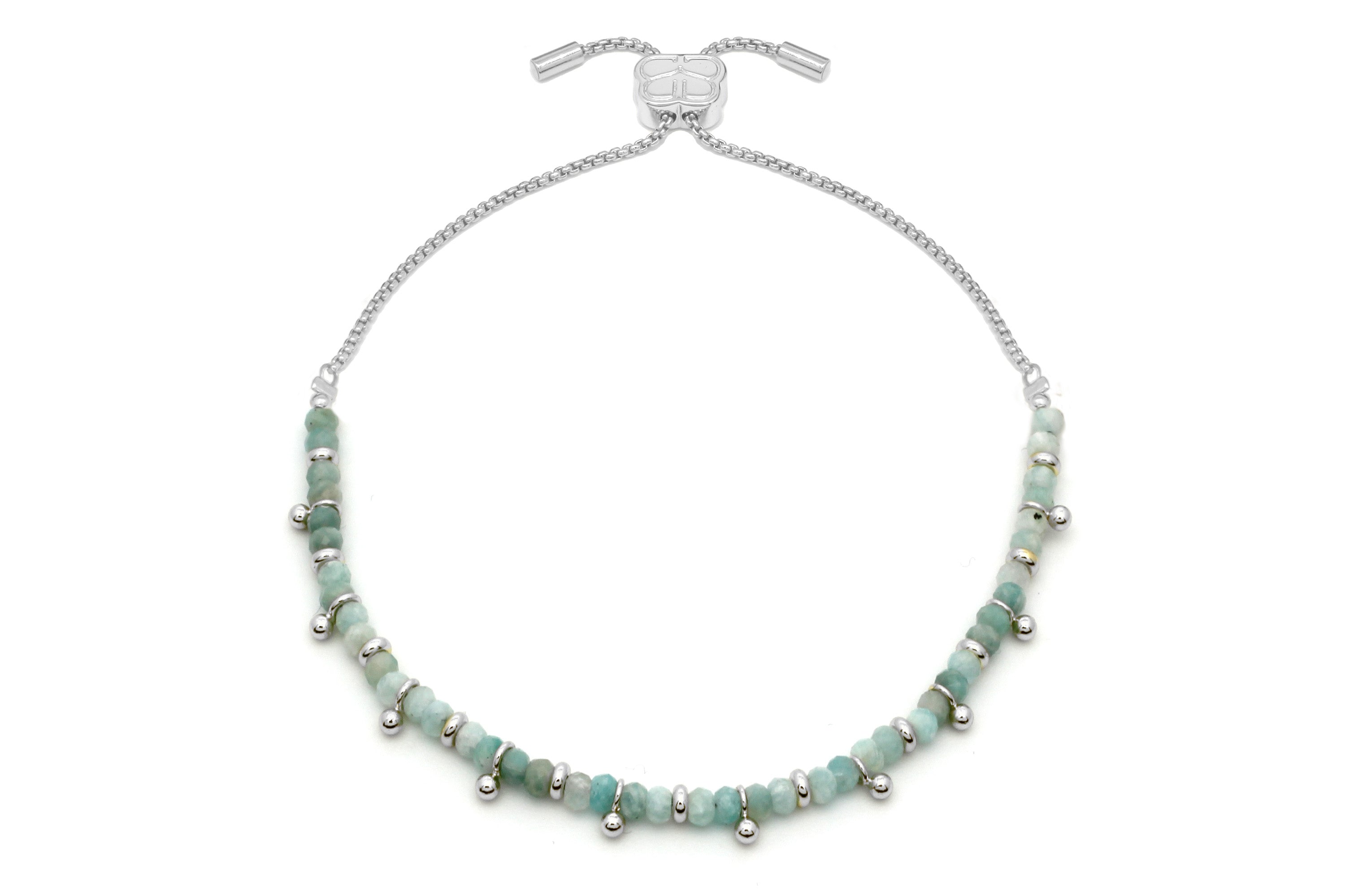 Harmony Amazonite Silver Bracelet