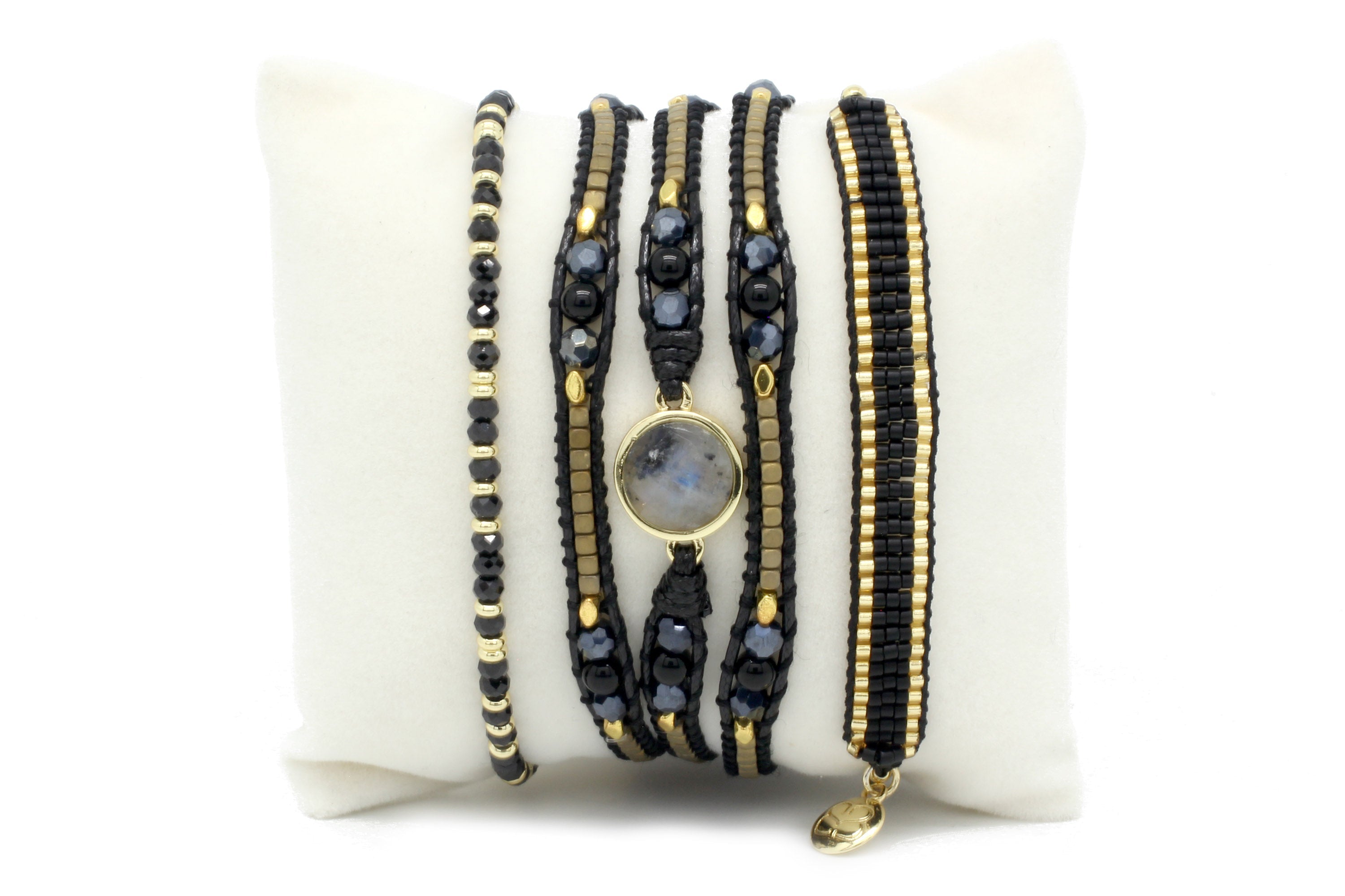 Blake Beaded Bracelet Stack - Boho Betty