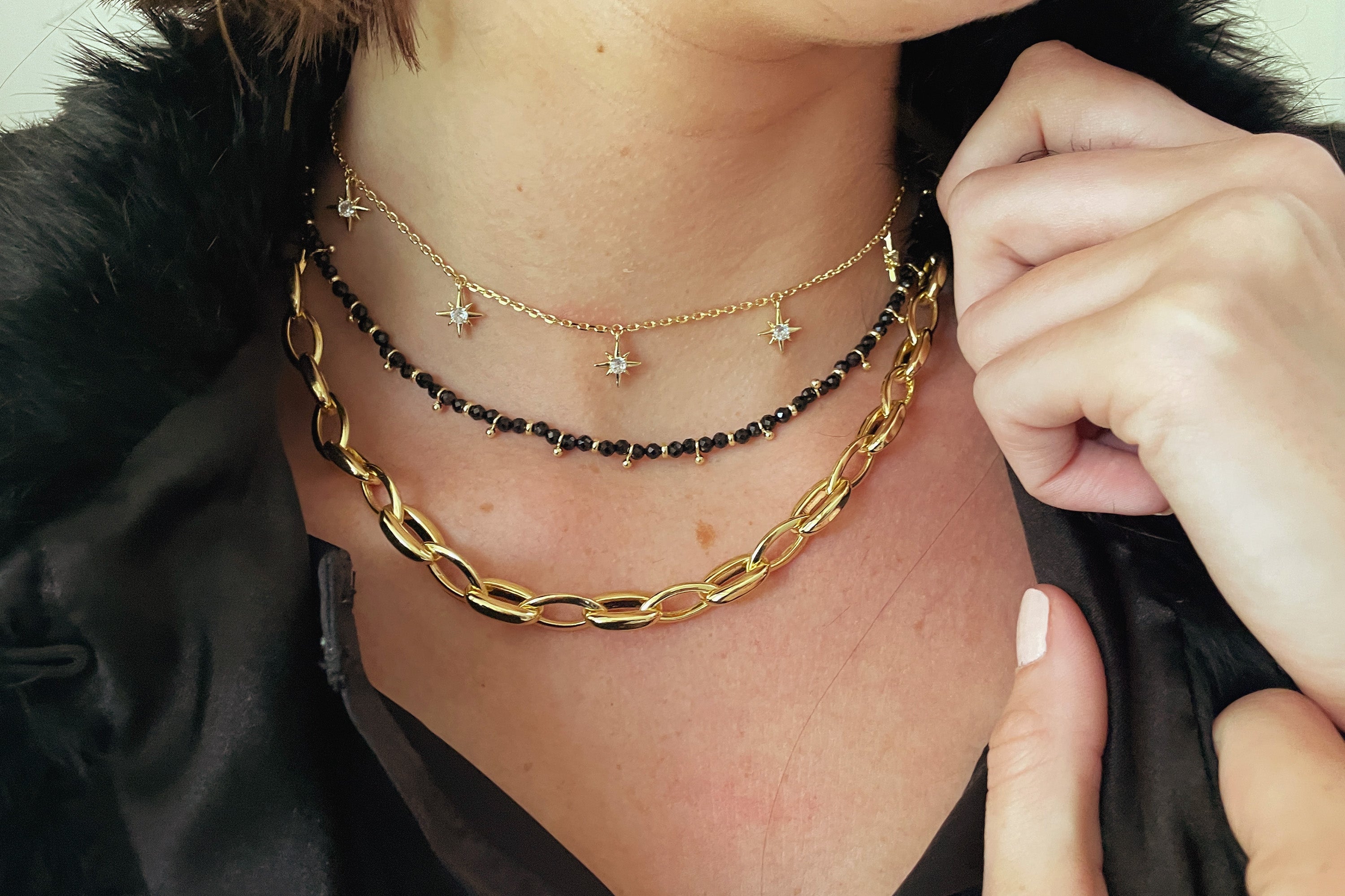 Errai Gold Chunky Chain Necklace