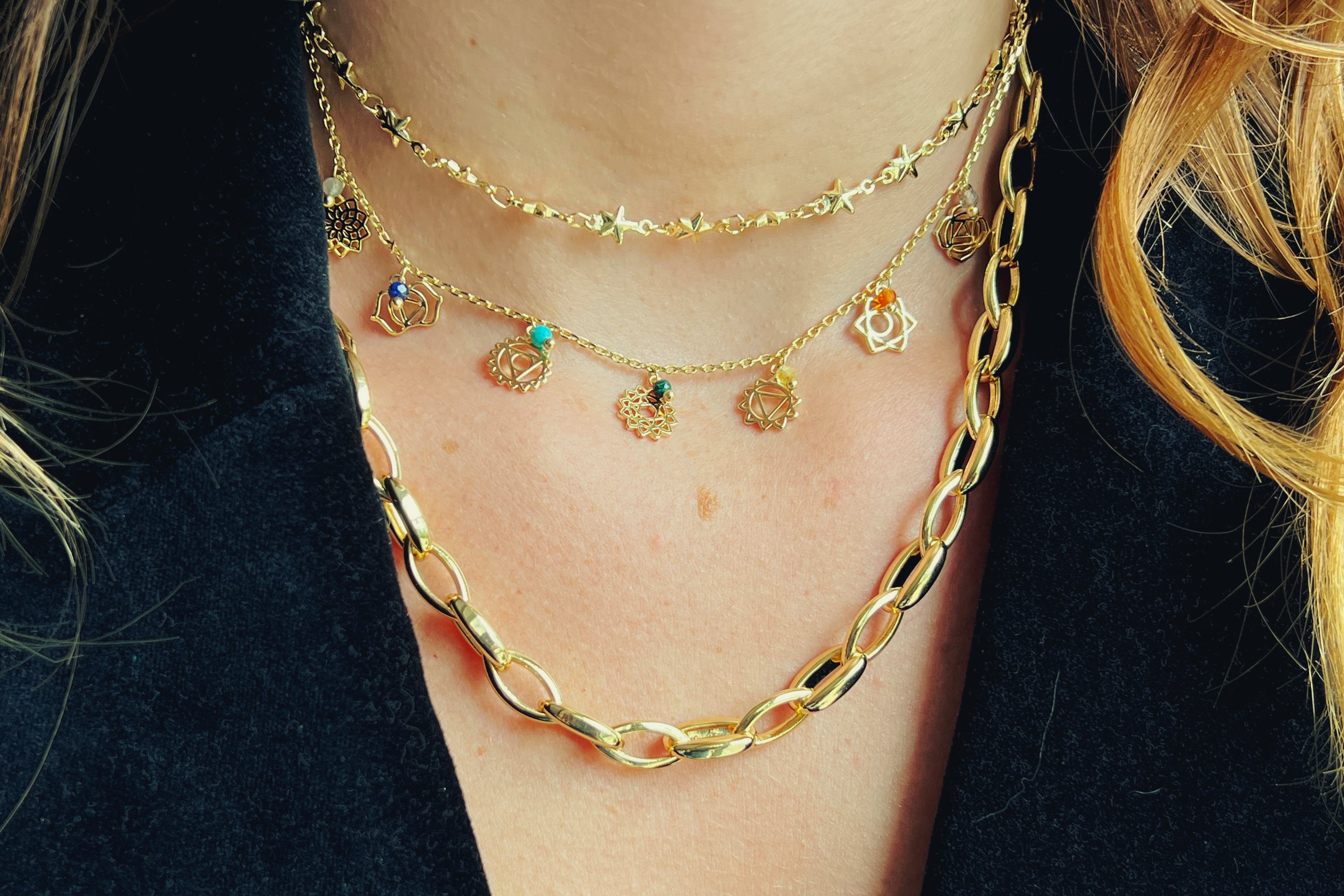 Errai Gold Chunky Chain Necklace