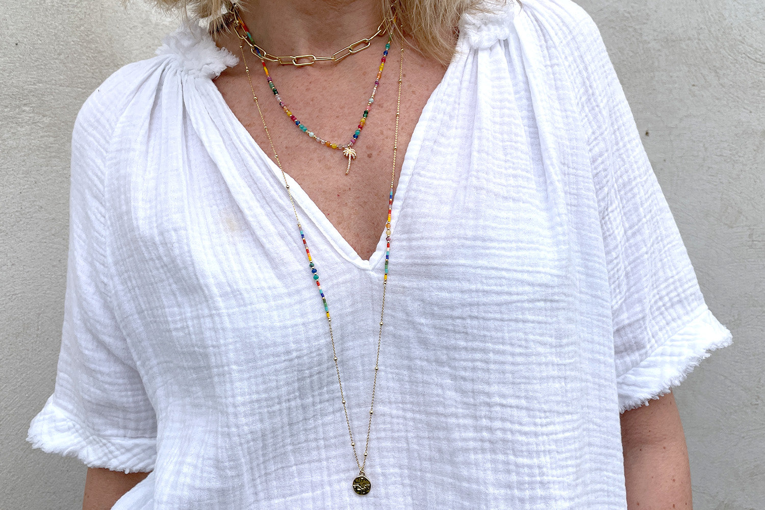 Rasalas Multicolour Long Bead Necklace