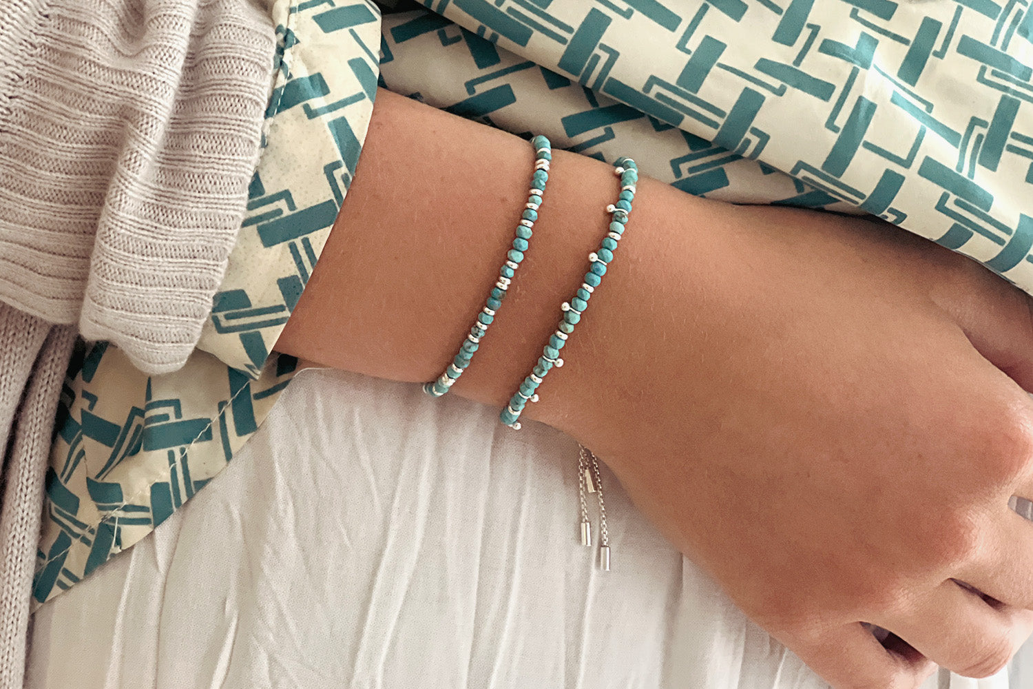 Serenity Turquoise Bracelet Stack