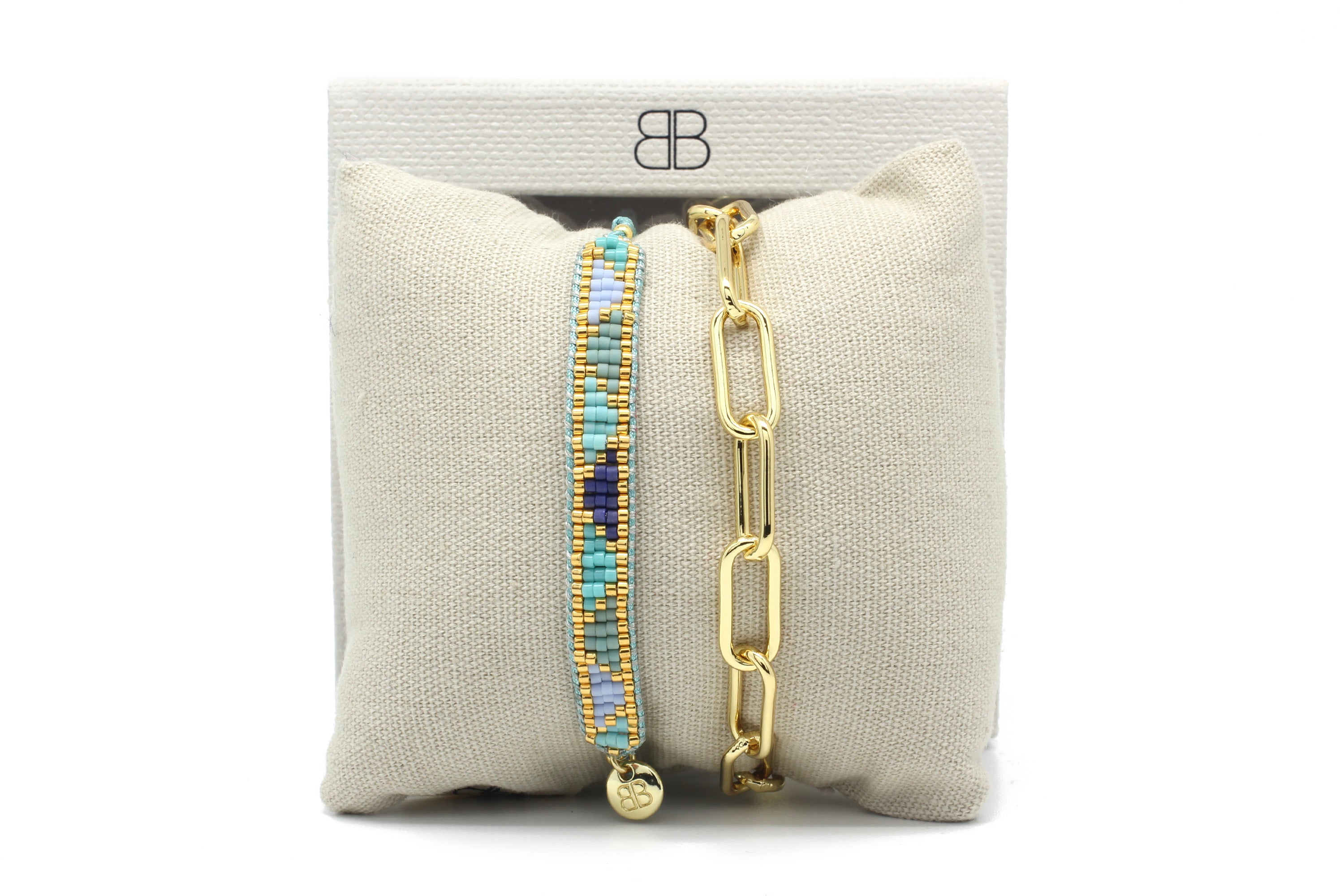 Amalia 2 Layered Bracelet Stack