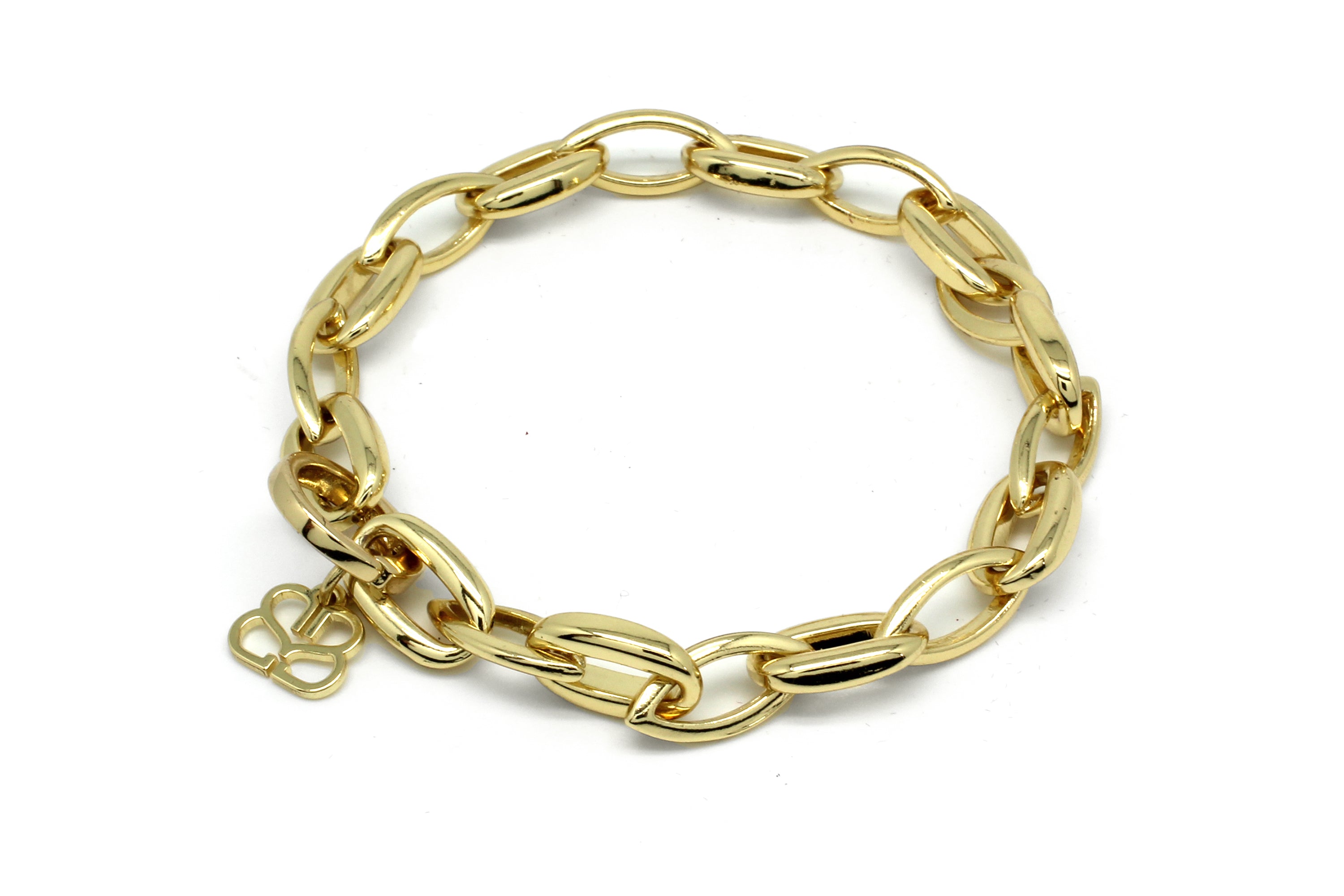 Dene Gold Chunky Chain Bracelet