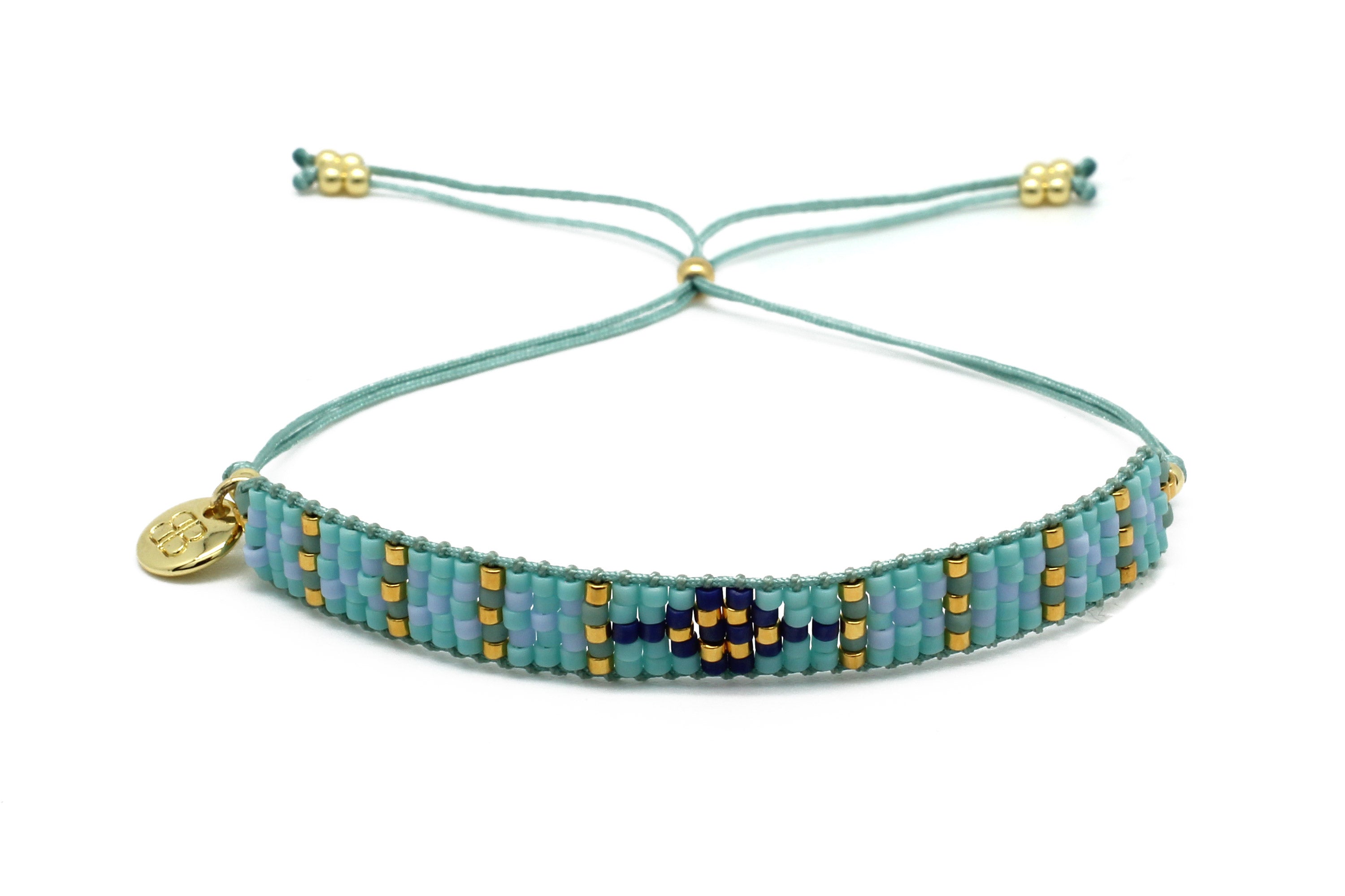 Matira Blue Beaded Friendship Bracelet