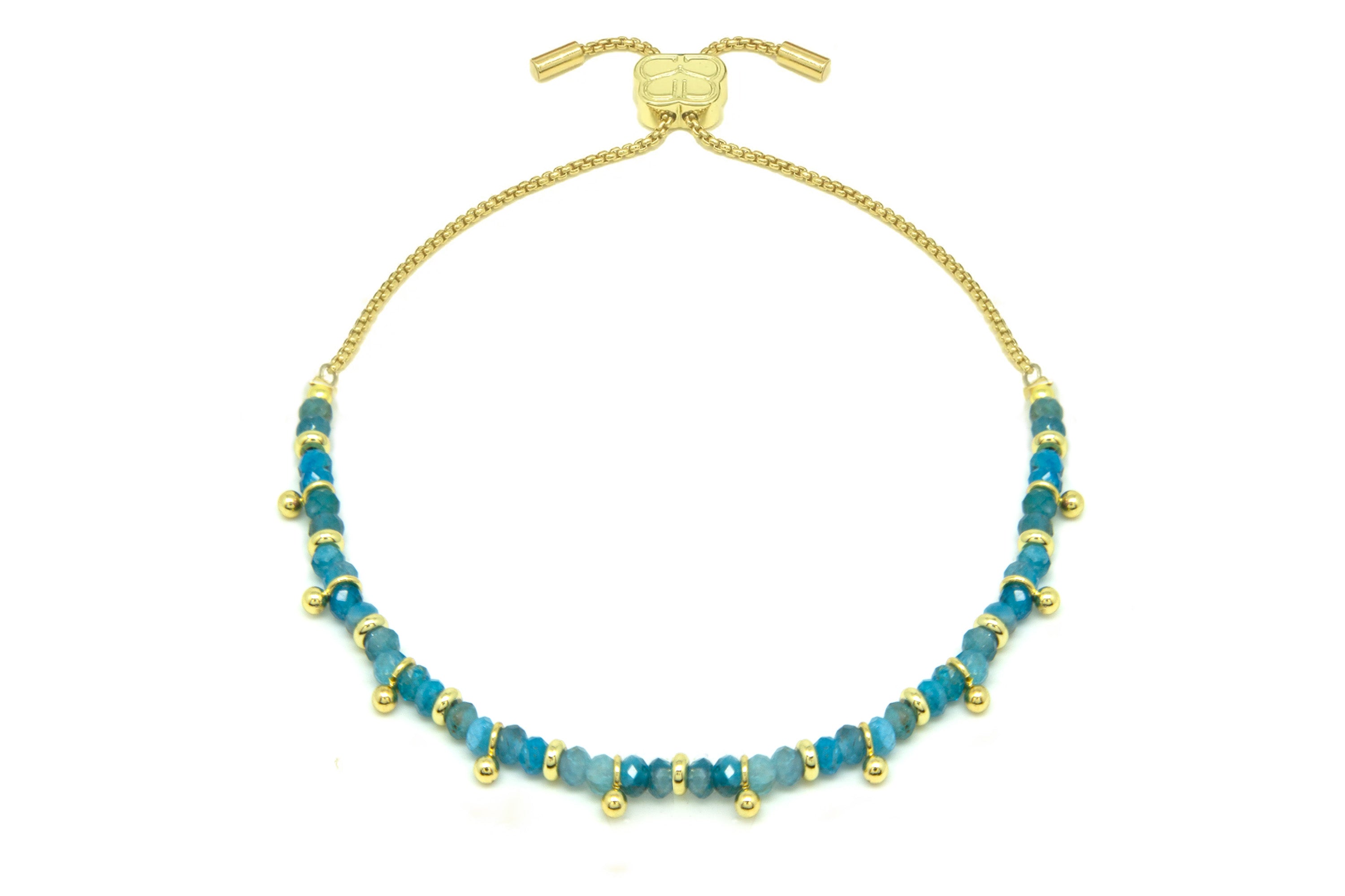 Harmony Apatite Gold Bracelet