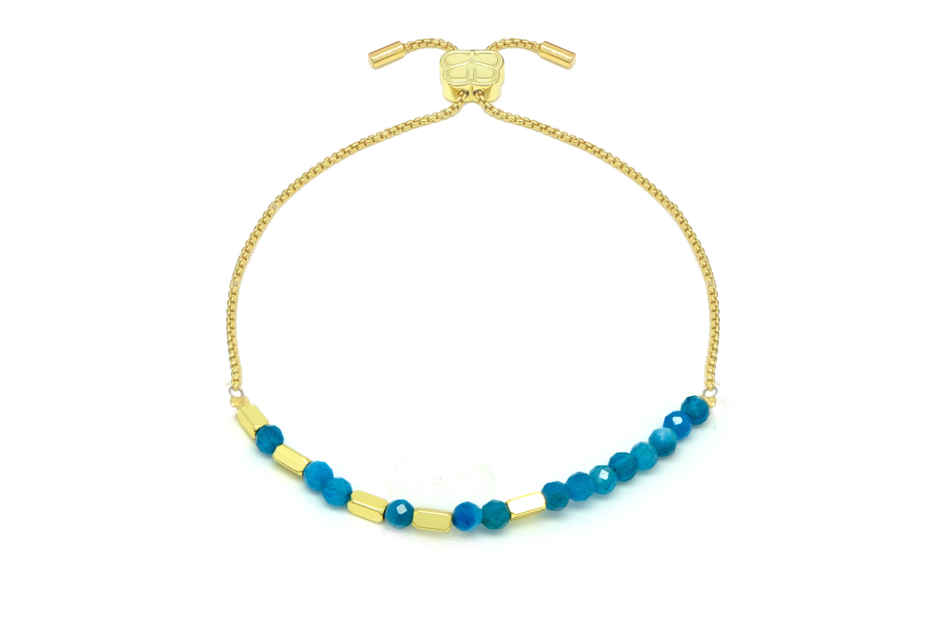 Kindness Apatite Gold Bracelet