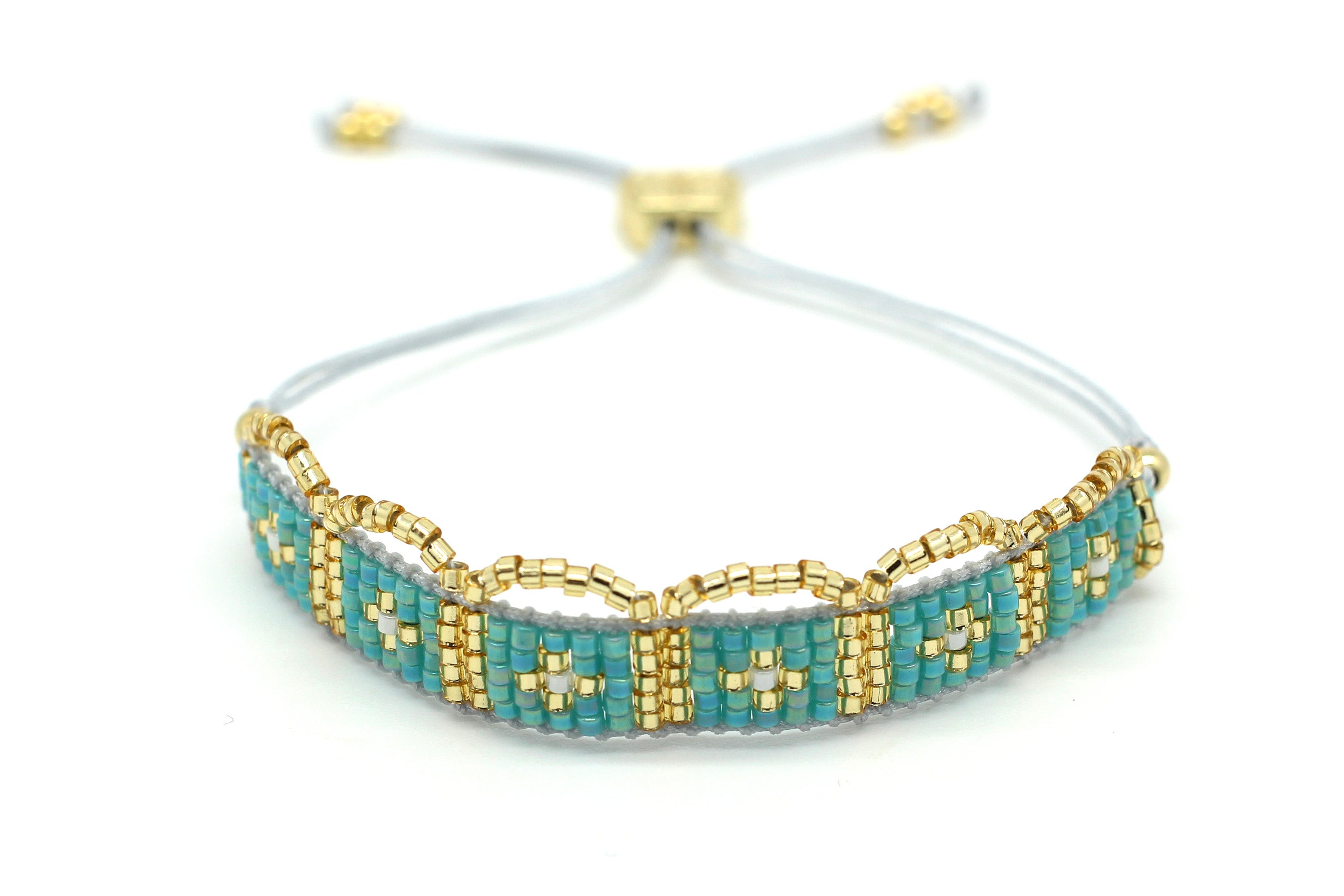 Havana Turquoise Beaded Friendship Bracelet