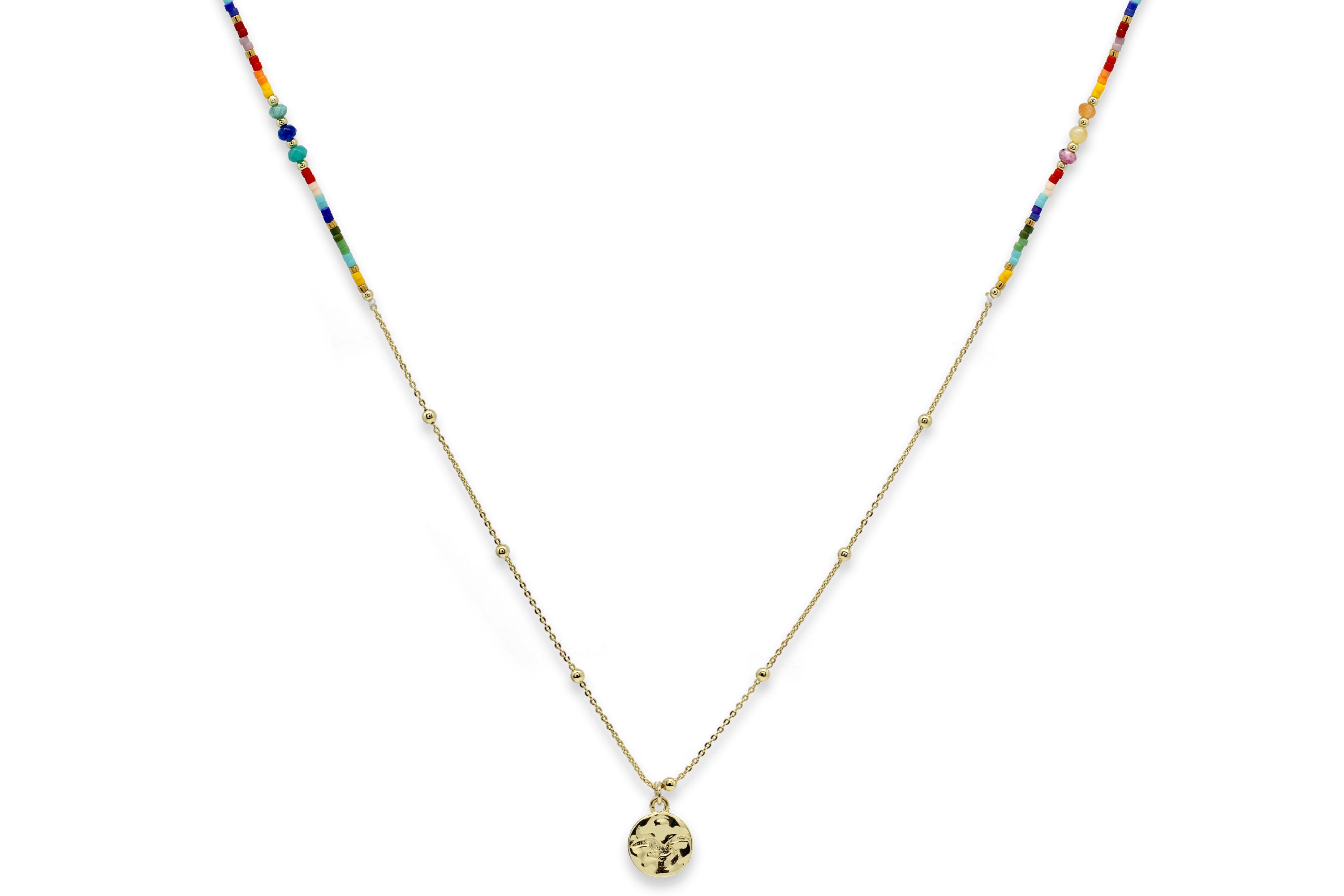 Rasalas Multicolour Long Bead Necklace